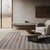 9x12 Yara Alluring Brown Minimalist Geometric Modern Handmade Wool Carpet Rug For Sale - Image 4 of 8