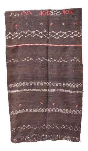 1970s Vintage Kilim Moroccan Rug