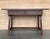 Early 20th Spanisht Walnut Country Farm Desk with Two Drawers For Sale - Image 17 of 18