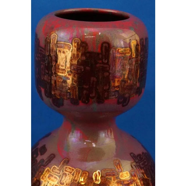 Modern Futuristic Ceramic Double-Bulb Vase by Ivo Sassi, Italy, 1950s For Sale - Image 14 of 18
