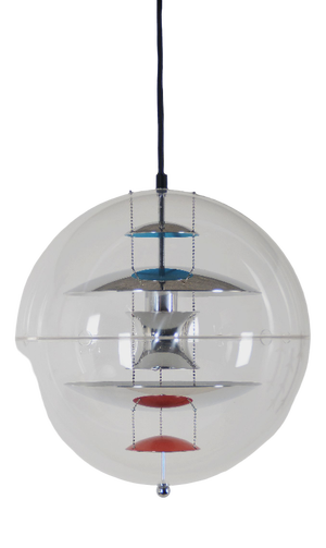 Acrylic Glass VP Globe 40 Pendant Lamp by Verner Panton for Verpan, 2010s