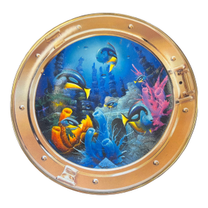 Late 20th Century Nautical Porthole Plate