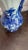 Mid 20th Century Victoria Ware Ironstone Pitcher, Flow Blue Continental Landscape Scene For Sale In Atlanta - Image 6 of 8