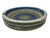 Olive Museum-Grade Mid-Century Modern Italian Ceramic Bitossi for Raymor Sgraffito Bowl For Sale - Image 8 of 11