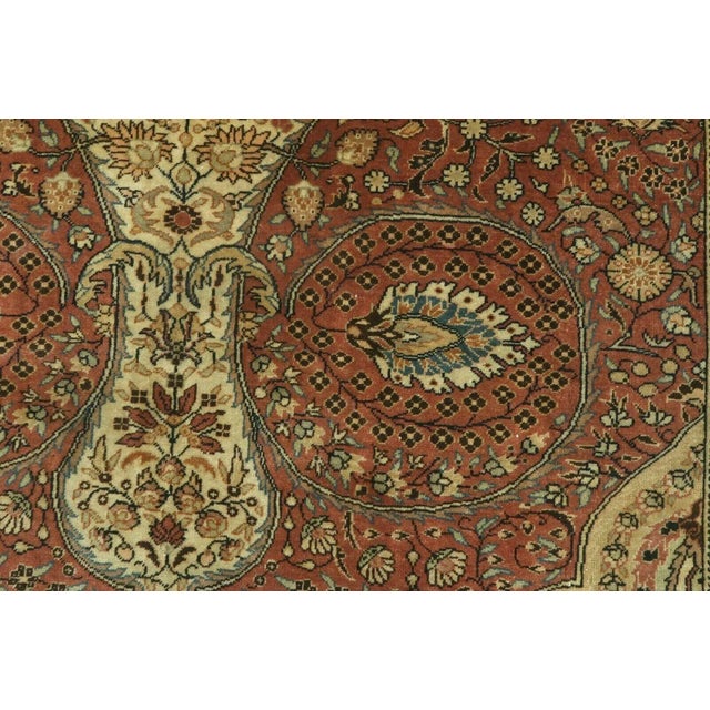 Medallion Center Vintage Rug - 77"x 128" For Sale - Image 9 of 13
