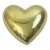 "Try and Break This One", Mid-Century Alexander Sheilds Brass Heart Paperweight For Sale