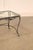 Vintage Glass Top Wrought Iron Patio Table For Sale - Image 15 of 18