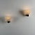An exceptionally elegant and rare pair of Murano glass wall sconces attributed to Carlo Scarpa, executed in Italy during...
