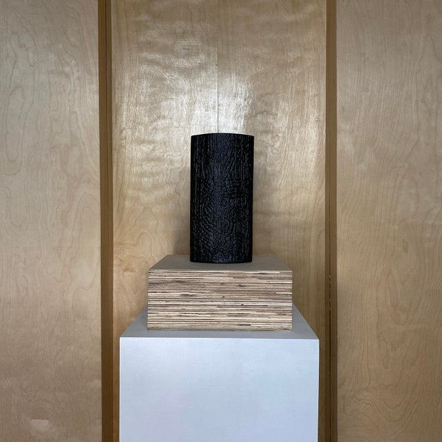 Vintage Rosenthal Black Vase by Martin Freyer For Sale - Image 11 of 12