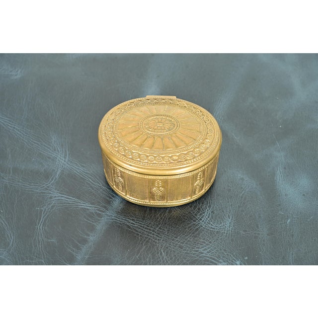 Tiffany Studios New York Adam Pattern Bronze Doré Inkwell For Sale - Image 12 of 12