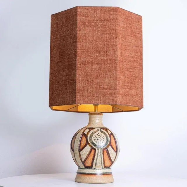 Lamps from Soholm with Lampshades by René Houben, 1960s, Set of 2 For Sale - Image 10 of 12