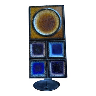 Mid-Century Norwegian Porcelain Sconce by Konrad Galaaen for Porsgrund, 1960/70s For Sale