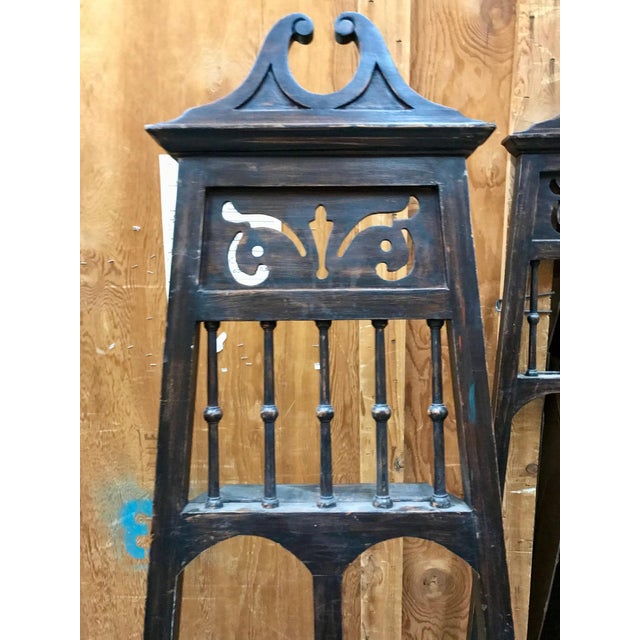 1990s Set of Four Vintage Easels For Sale - Image 10 of 12