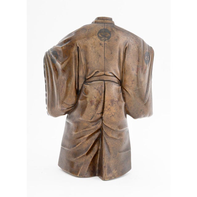 Early 20th Century Japanese Bronze Noh Figures, 3 For Sale - Image 5 of 11
