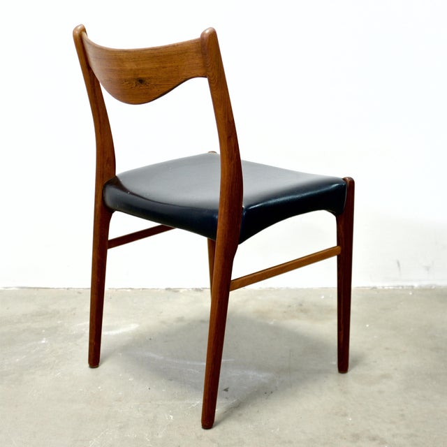 Glyngøre Stolefabrik Set of 4 Rosewood Model No. Gs60 Dining Chairs Designed by Arne Wahl Iversen For Sale - Image 11 of 14