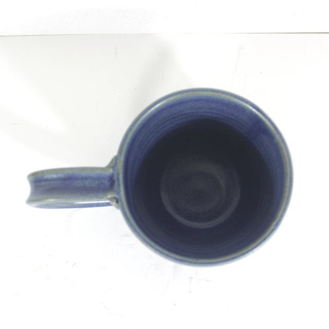 Late 20th Century Vintage Signed Studio Pottery Coffee Mug For Sale - Image 5 of 8