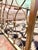 Transitional Ethan Allen Attributed Silver Glass Coffee Table For Sale - Image 3 of 8