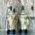 Vintage Coastal Metallic Conch Shell Lamps - a Pair For Sale In West Palm - Image 6 of 6