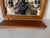 Brown Mid-Century Danish Modern Teak Wall Mirror With Built-in Shelf by Fakse, Denmark For Sale - Image 8 of 13