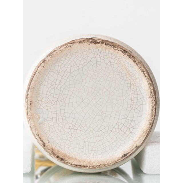 Italian Apothecary Pharmacy Albarello Ceramic Table Lamp from Deruta, 1870s For Sale - Image 10 of 13