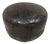 Black Patchwork Leather Pouf from De Sede, 1970s For Sale