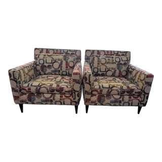 1990s Reconditioned Arm Chairs- Set of 2 For Sale