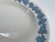 English Wedgwood Queens Ware Blue & White Embossed Serving Platter For Sale - Image 3 of 9
