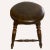 Wood Antique Victorian Tudor Low Elm Bar Stool, England, 1900s For Sale - Image 7 of 11