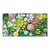 Vibrant Abstract Floral Garden Unstretched Painting on Canvas by Youn Cho | Original 12" X 24" For Sale
