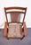 Brown Canal Dover Solid Quarter Sawn Oak Contemporary Mission Style Dining Arm Chair For Sale - Image 8 of 10