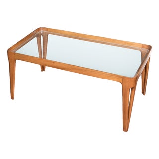 Glass Coffee Table by Gio Ponti, 1950s For Sale
