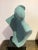 1980s Postmodern Memphis Figurative Teal Couple Sculpture For Sale - Image 9 of 12