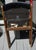 Wood Mid Century Modern Willkie Folding Accent Chair - Black Vinyl - Oak For Sale - Image 7 of 10