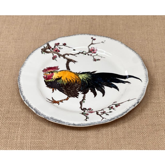 French Gien Les Grands Oiseaux "Le Coq De Bruyère" For Sale - Image 3 of 8