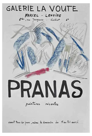 Vintage Pranas Poster after Gailius Pranas, 1960