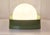 Green Vintage Ceiling Lamp with Green Plastic Housing and White Opal Glass Shade, 1970s For Sale - Image 8 of 8