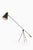 This exceptionally rare floor lamp, designed by gilbert watrous and produced by bergboms in sweden, stands as a compelling...