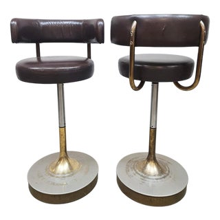 Vintage Swedish Barstools by Borje Johanson, 1960s, Set of 6 For Sale