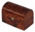 Carved Wood Jewelry Box, 1980s For Sale
