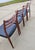 Black 1960s Danish j.l. Moller Teak Dining Chairs Set/4 For Sale - Image 8 of 15