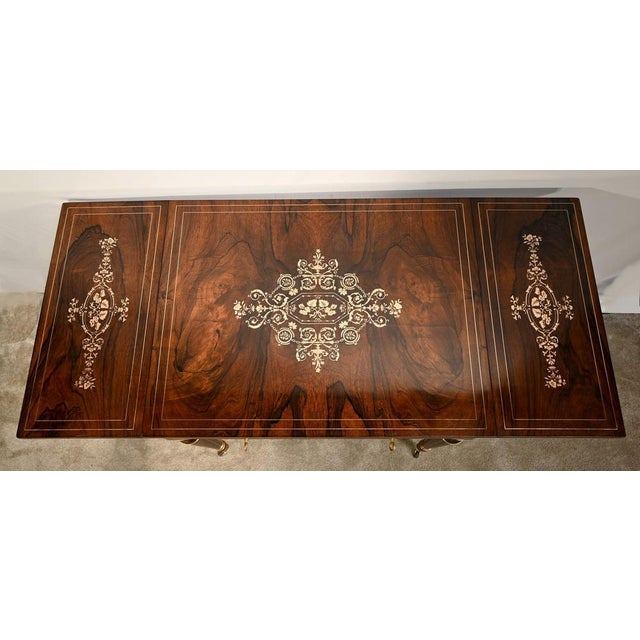 Napoleon III Table in Louis XVI Style For Sale - Image 10 of 18
