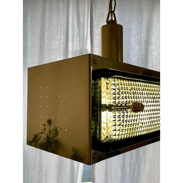 Brass Pendant Light from Malmö Metallvarufabrik Ab, Sweden, 1960s For Sale - Image 17 of 18