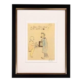 Pablo Picasso Trip to Paris 6 Framed For Sale