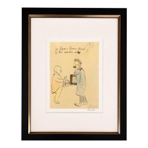 Pablo Picasso Trip to Paris 6 Framed