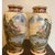 Japanese Late 20th Century Pair of 7" Decorative Japanese Style Vases - Gold Accent Porcelain Shelf Decor For Sale - Image 3 of 7