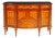English Style Sideboard With Black Marble Top For Sale