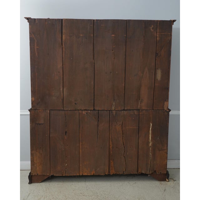 Period Antique 18th Century Pine Pa Dutch Step Back Cabinet For Sale - Image 18 of 18