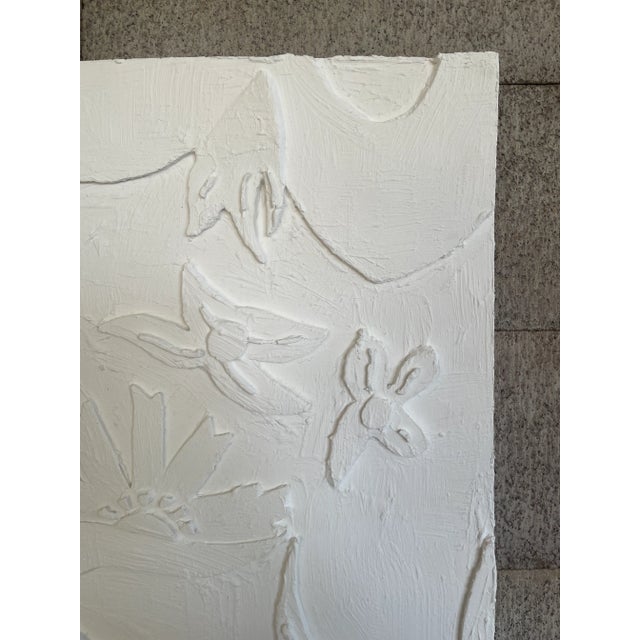 2020s Plaster Sun Relief For Sale - Image 5 of 6