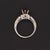Diamond Tourmaline Rubellite Ring 4.5 14k Gold 1.38 TCW Women Certified For Sale In New York - Image 6 of 12