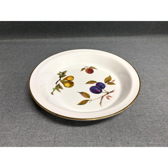 Royal Worcester Evesham Pie Plate For Sale In Raleigh - Image 6 of 9